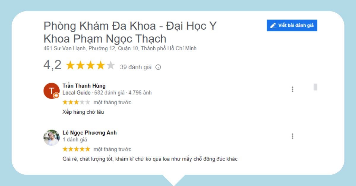 Khu vực thăm khám tại Viện Tâm lý Việt - Pháp