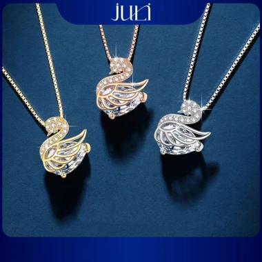 Vòng cổ Thiên Nga bạc Ý nguyên chất - phong cách Châu Âu VC10 JULI, giá 387.000₫
