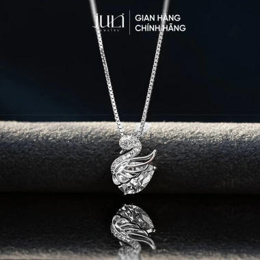 Vòng cổ Thiên Nga bạc Ý nguyên chất - phong cách Châu Âu VC10 JULI, giá 387.000₫