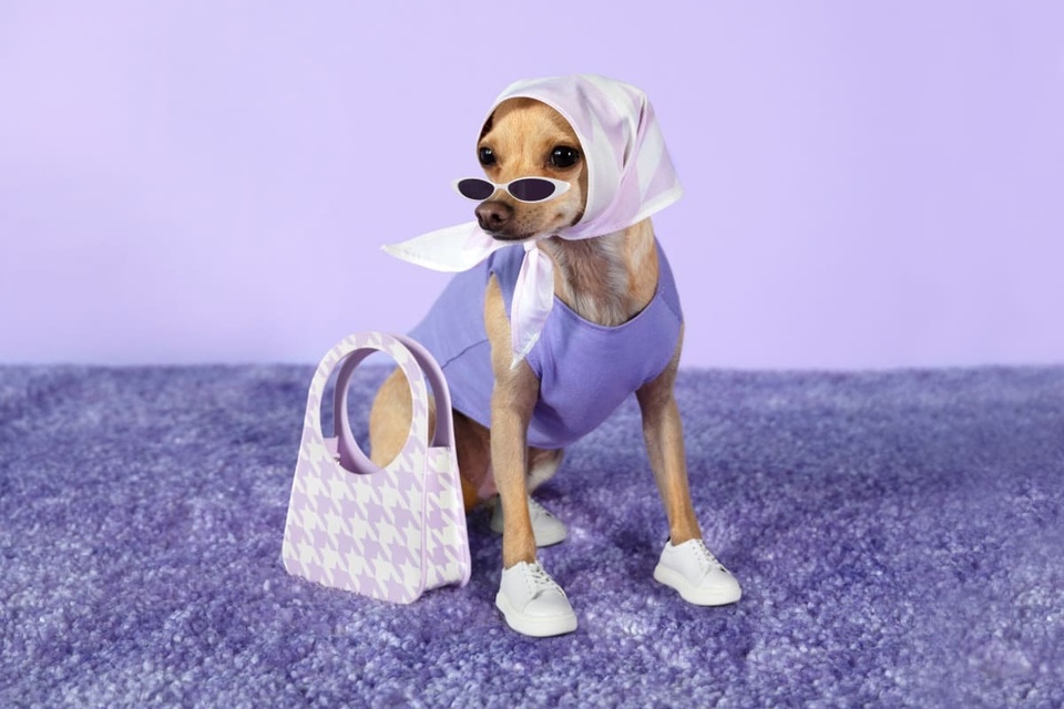 Chó mặc áo Gucci, mèo đeo vòng cổ Prada