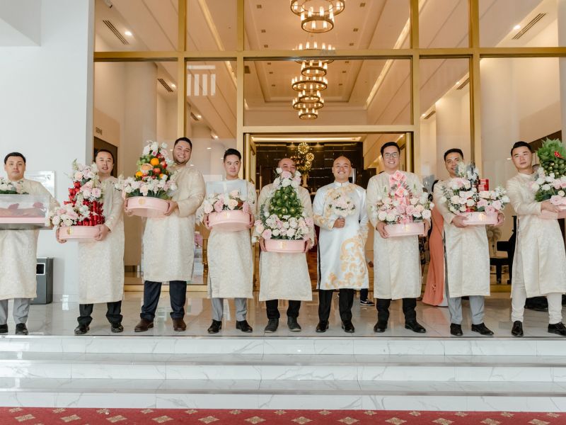 Các nghi thức chính thường thấy trong lễ vu quy