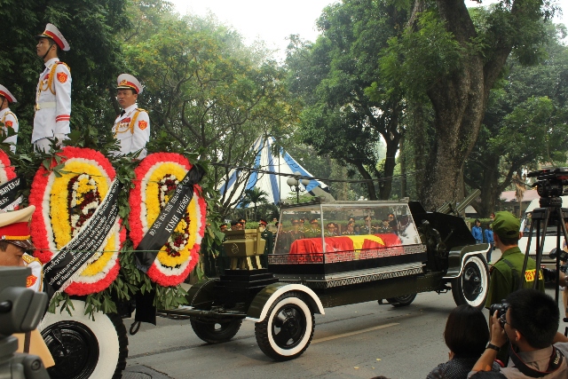 Vĩnh biệt Đại tướng về nơi an giấc ngàn thu