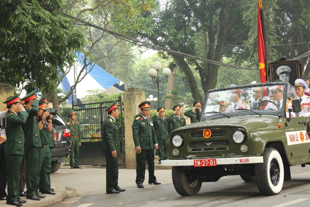 Vĩnh biệt Đại tướng về nơi an giấc ngàn thu