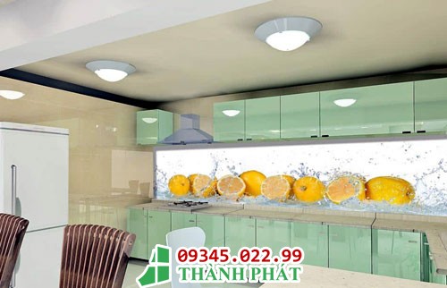 Mẫu kính ốp bếp 3D đẹp 2022