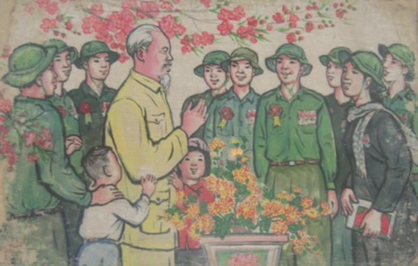 Hình ảnh vẽ bác Hồ