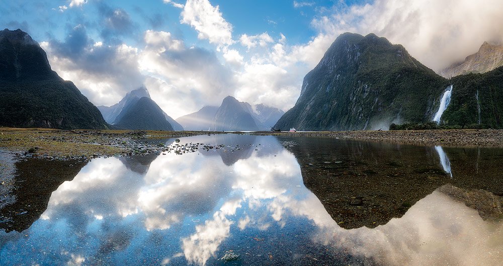 mountains-with-reflections