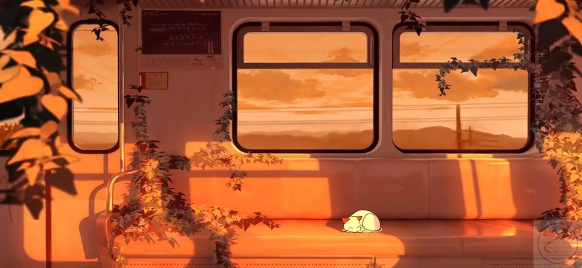 Sự kết hợp lofi cùng cảnh vật tạo nên cảm xúc bình thản kỳ lạ