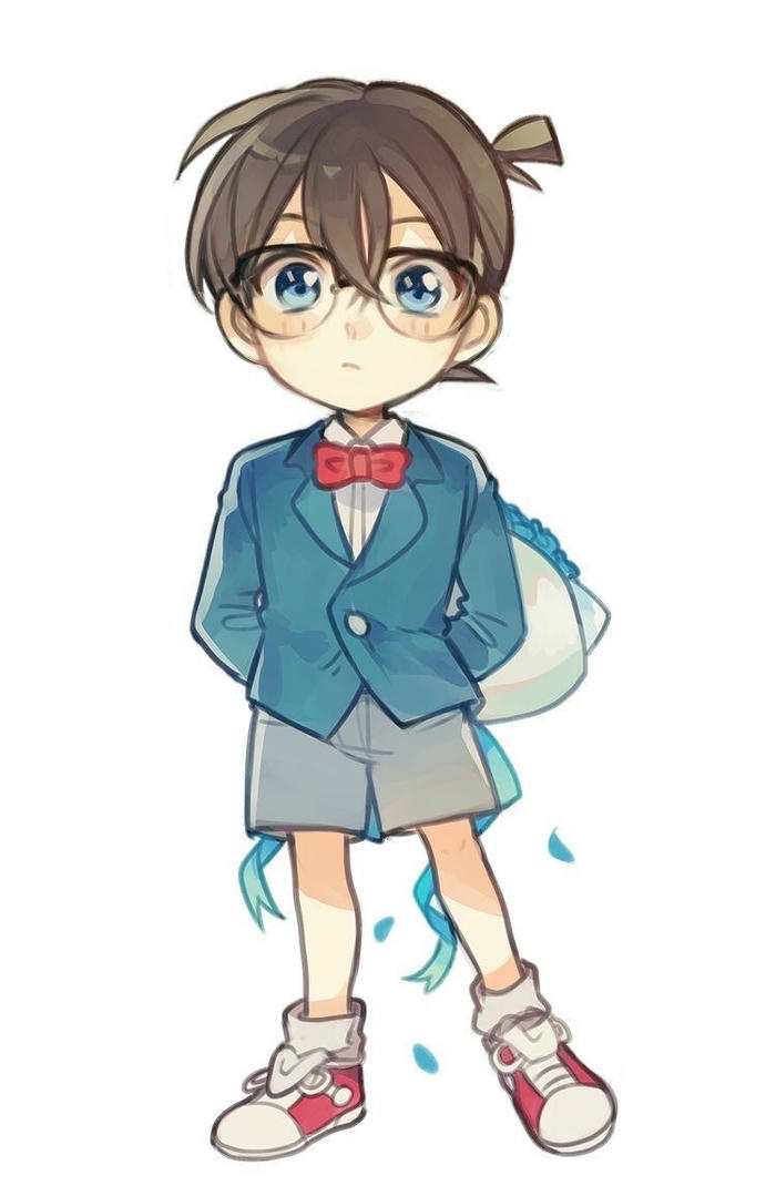 conan chibi đáng yêu nhìn thích
