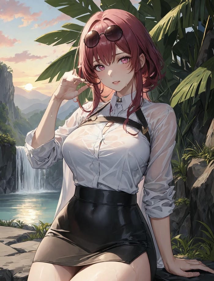anime girl dễ thương đầy đặn