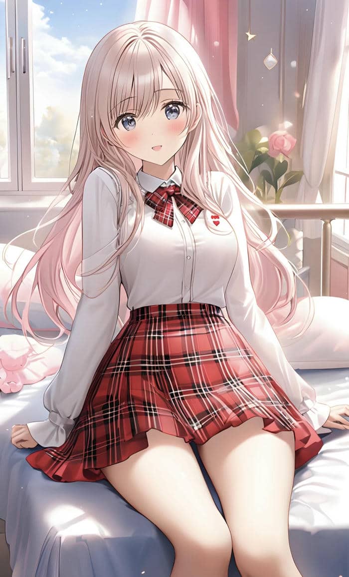 ảnh anime girl mũm mĩm dễ thương