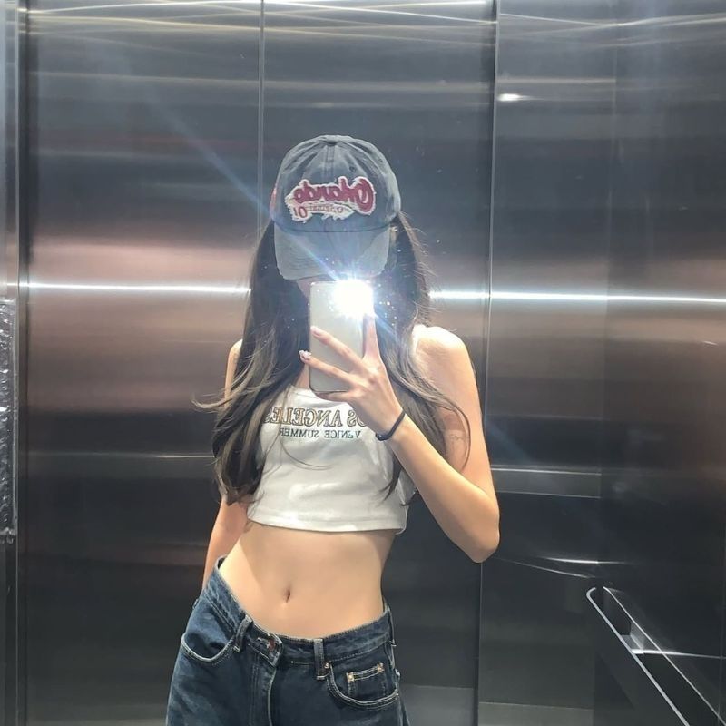avatar ảnh girl che mặt ngầu sexy
