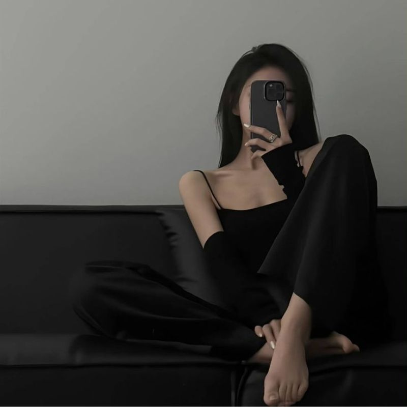 avatar ảnh girl che mặt ngầu người thật đẹp