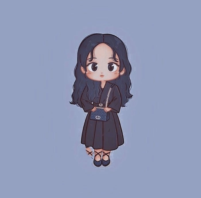 Ảnh Jisoo cute blend màu pastel