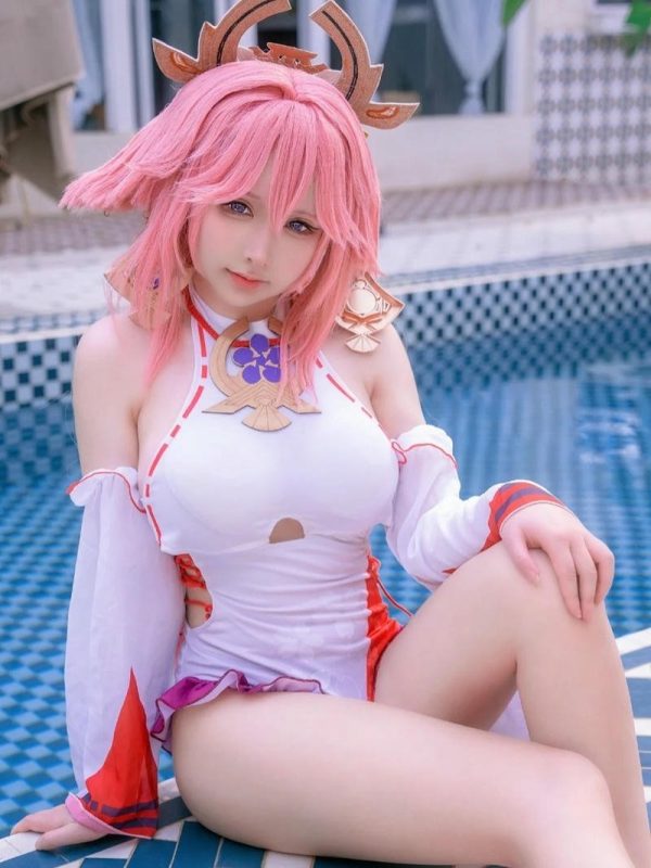 99+ Ảnh Yae Miko Cosplay Vẻ Đẹp Hồ Ly Ranh Ma Cuốn Hút