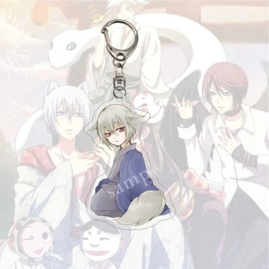 Móc khóa chibi anime Thổ thần tập sự phụ kiện túi xách balo móc khoá bằng chất liệu arcrylic trong suốt