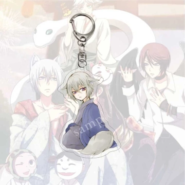 Móc khóa chibi anime Thổ thần tập sự phụ kiện túi xách balo móc khoá bằng chất liệu arcrylic trong suốt