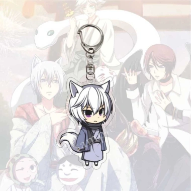Móc khóa chibi anime Thổ thần tập sự phụ kiện túi xách balo móc khoá bằng chất liệu arcrylic trong suốt
