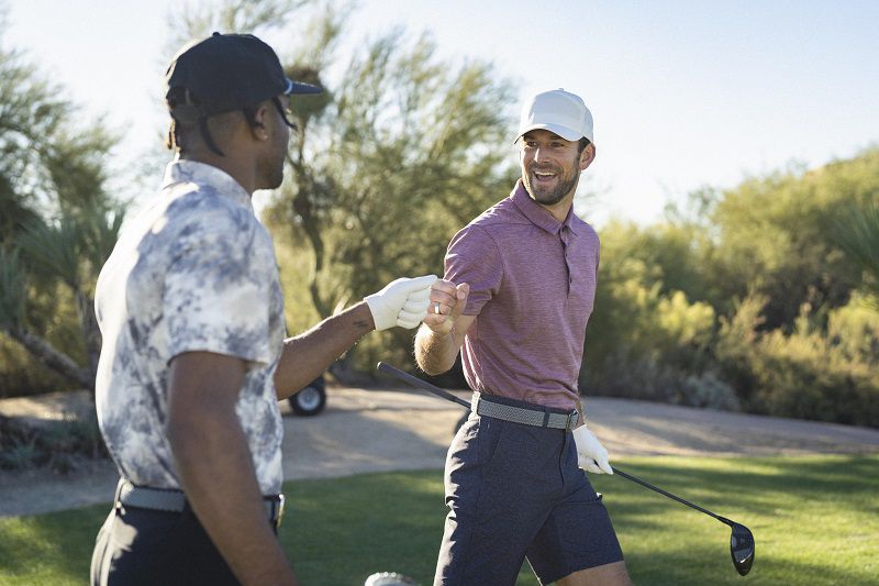 Với quần short golf sẽ có chiều dài phù hợp được quy định