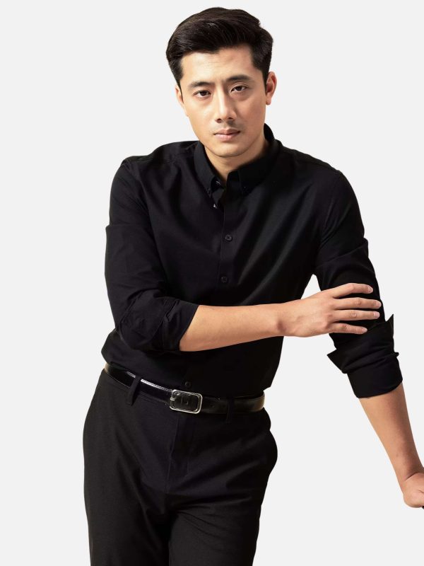 Áo Sơ Mi Nam Đen