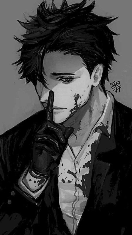 99.000+ Ảnh Anime Nam Buồn ĐEN TRẮNG 🛋️🚬💭, Avatar Đen Trắng Anime Nam Buồn 