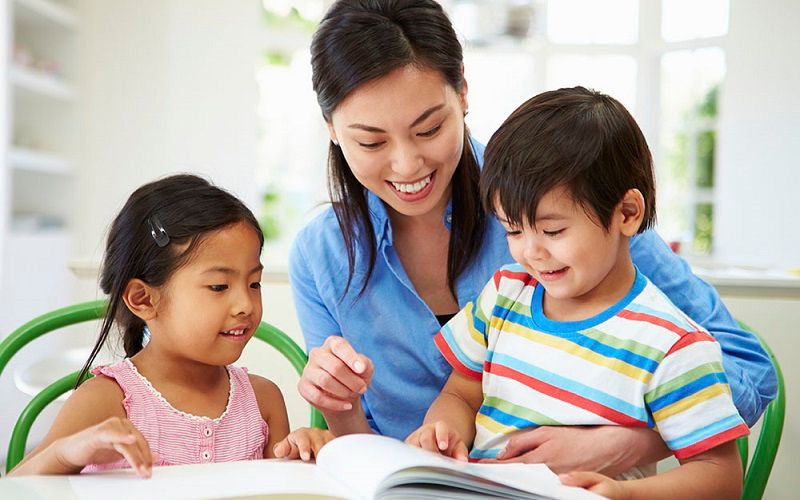 Hướng dẫn bé kể chuyện người mẹ lớp 3. (Ảnh: Sưu tầm Internet)