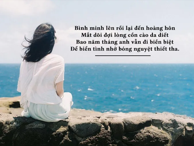 Những bài thơ hay về biển đong đầy nhiều cảm xúc 3