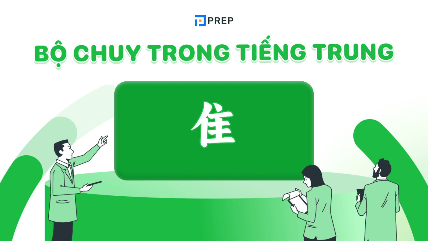 Học từ vựng qua bộ Chuy trong tiếng Trung (隹)