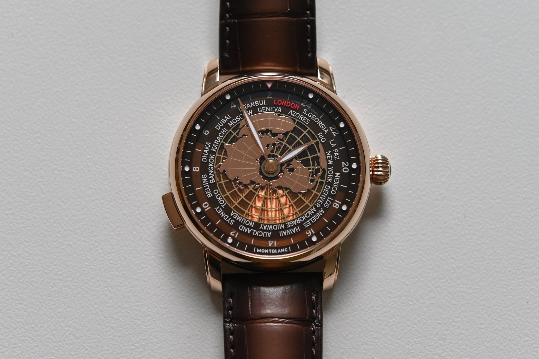 Montblanc Star Legacy Orbis Terrarum Rose Gold Limited Edition