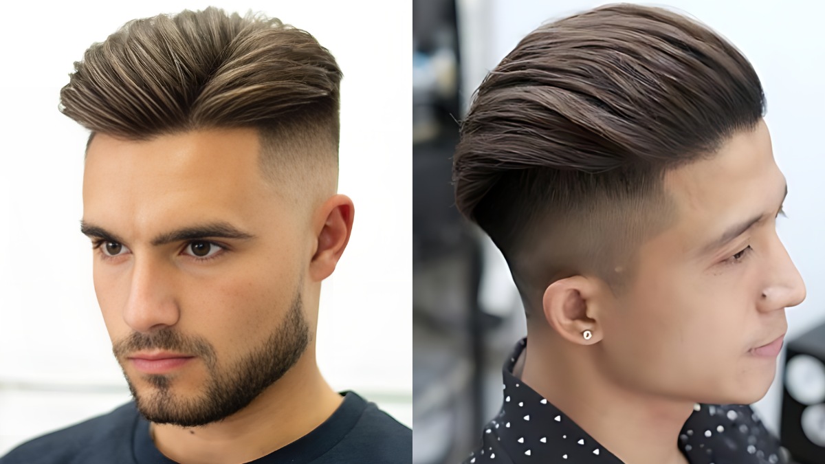 Tóc phù hợp với mặt dài nam kiểu Fade