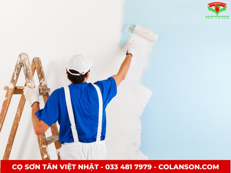 Ứng dụng con lăn sơn