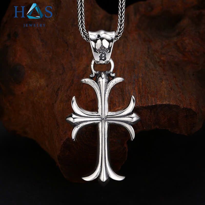 Mặt bạc thái Chrome Hearts Thánh Giá HAS – HMDC168