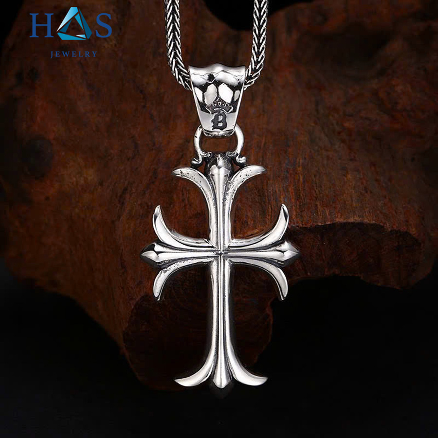 mặt bạc Thái Chrome Hearts Thánh Giá has