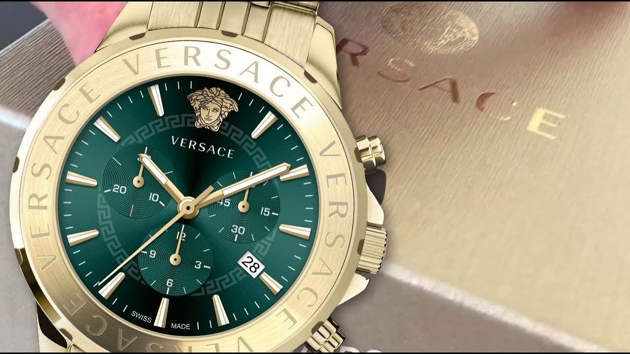7 phương pháp phân biệt đồng hồ Versace fake và chính hãng