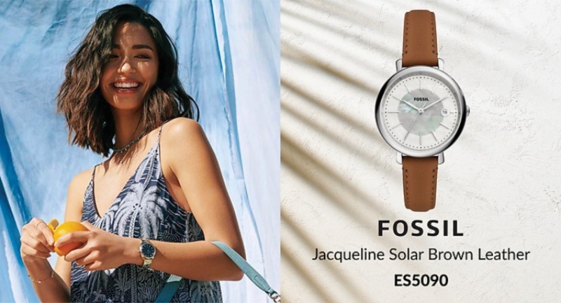 FOSSIL ES5090 có thiết kế 3 kim - 1 lịch quen thuộc