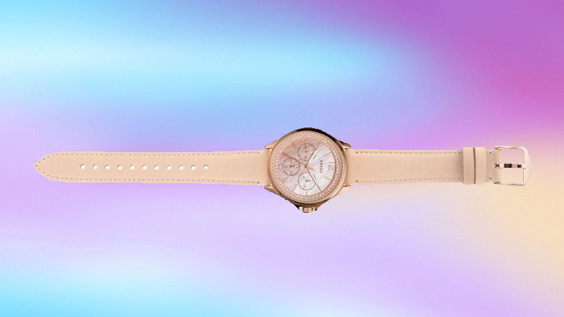 Fossil ES4785 là chiếc đồng hồ đính đá quý cực kỳ bắt mắt