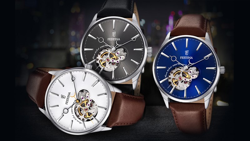 Đồng hồ Festina thể hiện sự phóng khoáng, mạnh mẽ và cuồng nhiệt đầy sức hút