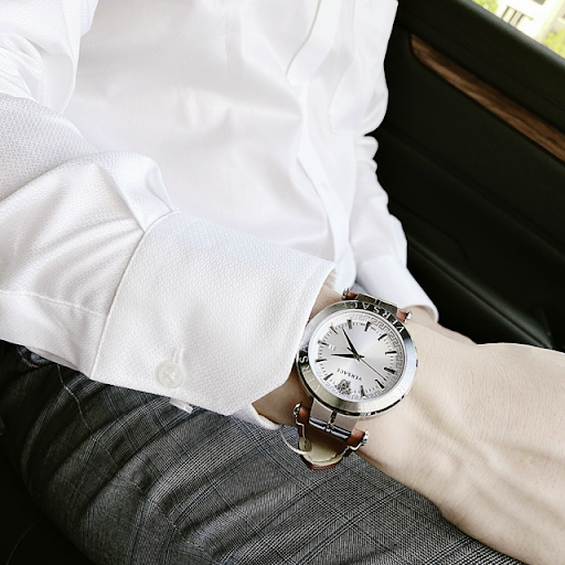 Đồng hồ Versace nam QuartZ Case Silver