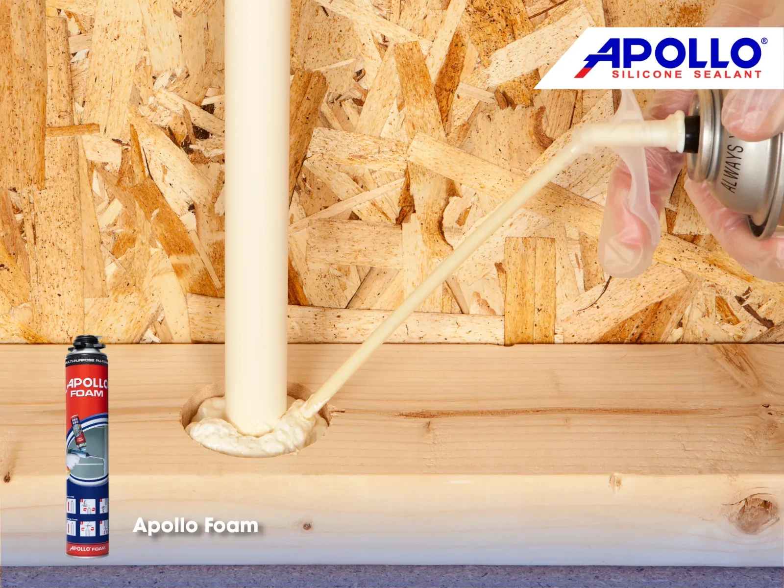 Apollo Foam là sản phẩm thuộc Apollo Silicone