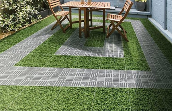 Độ bền cao của gạch giả cỏ giúp tiết kiệm chi phí bảo dưỡng, thay thế, sửa chữa