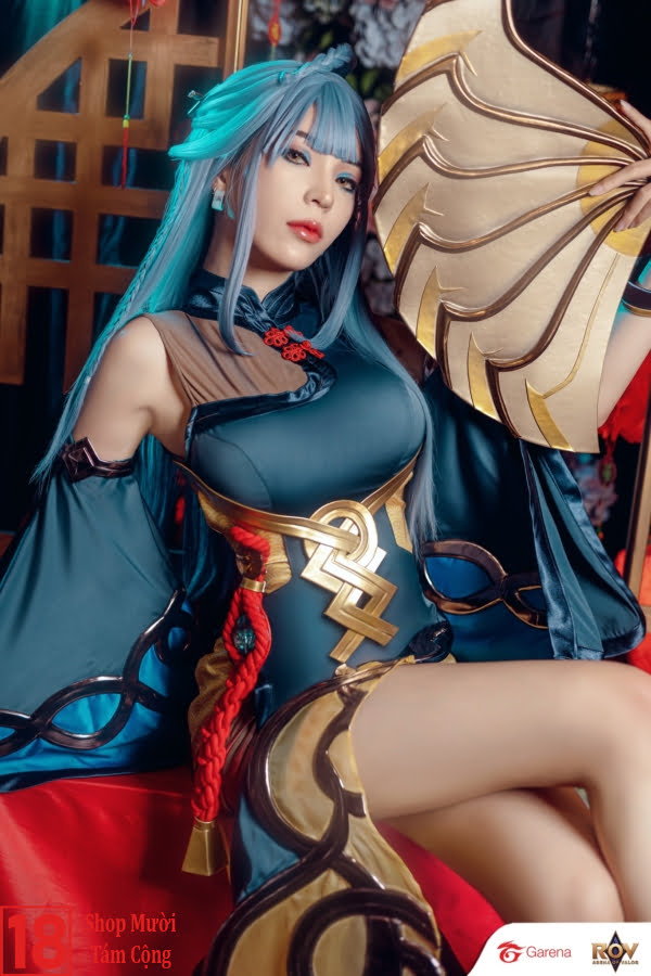 Cosplay Liên Quân Yue Thánh Nữ (13)