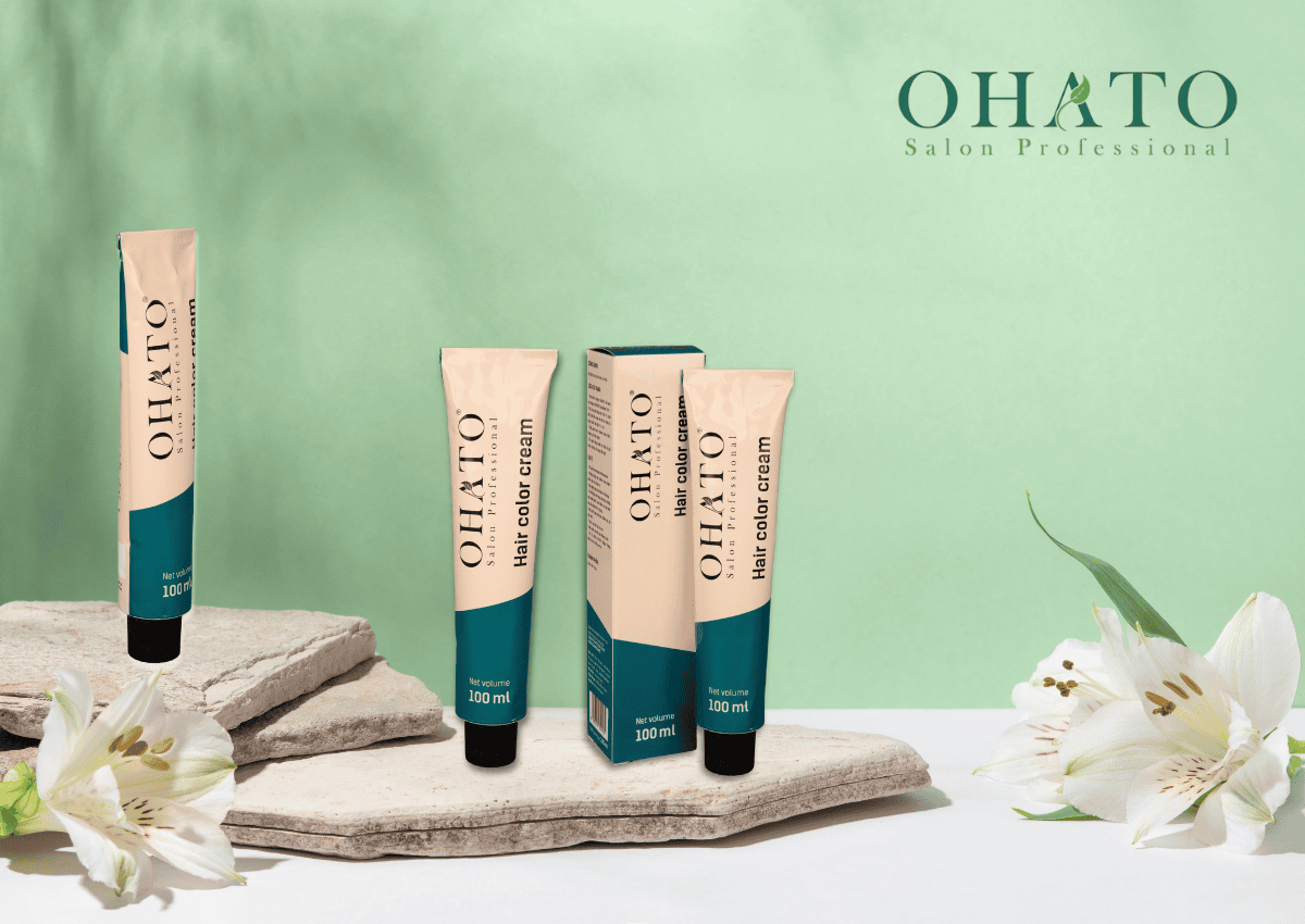 Kem nhuộm mix màu từ OHATO
