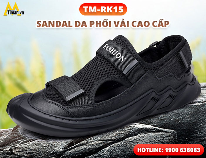 Giày vải kiểu dáng sandal tiện lợi