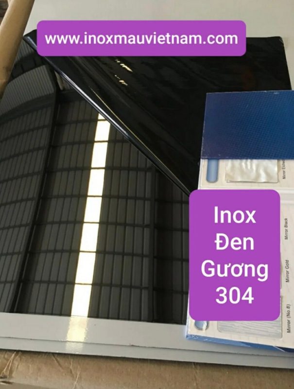 Inox gương đen nhập khẩu chính hãng