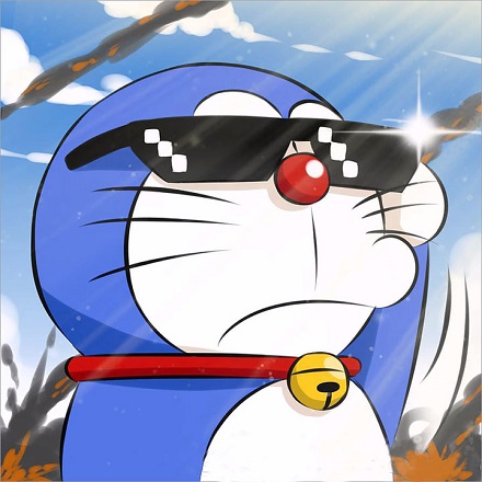 Ảnh avatar cute đeo kính