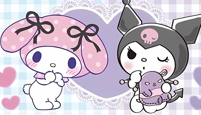 Bộ sưu tập ảnh kuromi và cinnamoroll siêu đáng yêu