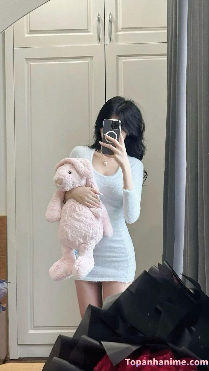 ảnh gái xinh che m