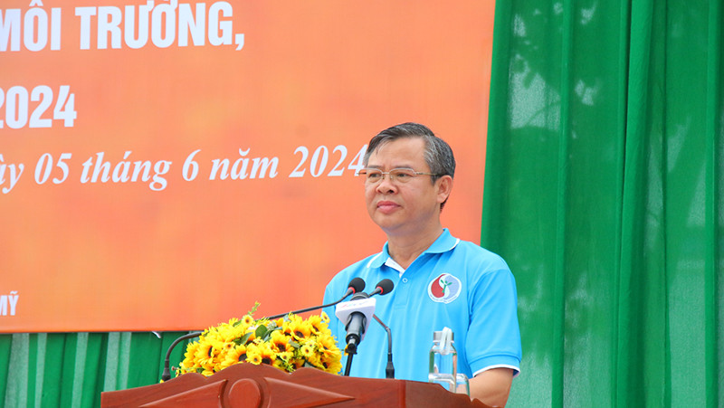 Hậu Giang phát động hưởng ứng Tháng hành động vì môi trường