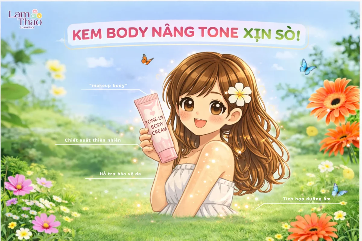 Top 7 Dòng Kem Body Nâng Tone Tự Nhiên, Đáng Mua Nhất 2026