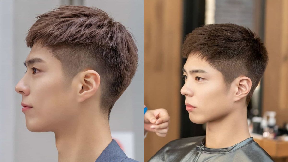 Mohican layer được tạo kiểu với những lớp tóc phồng và bồng bềnh