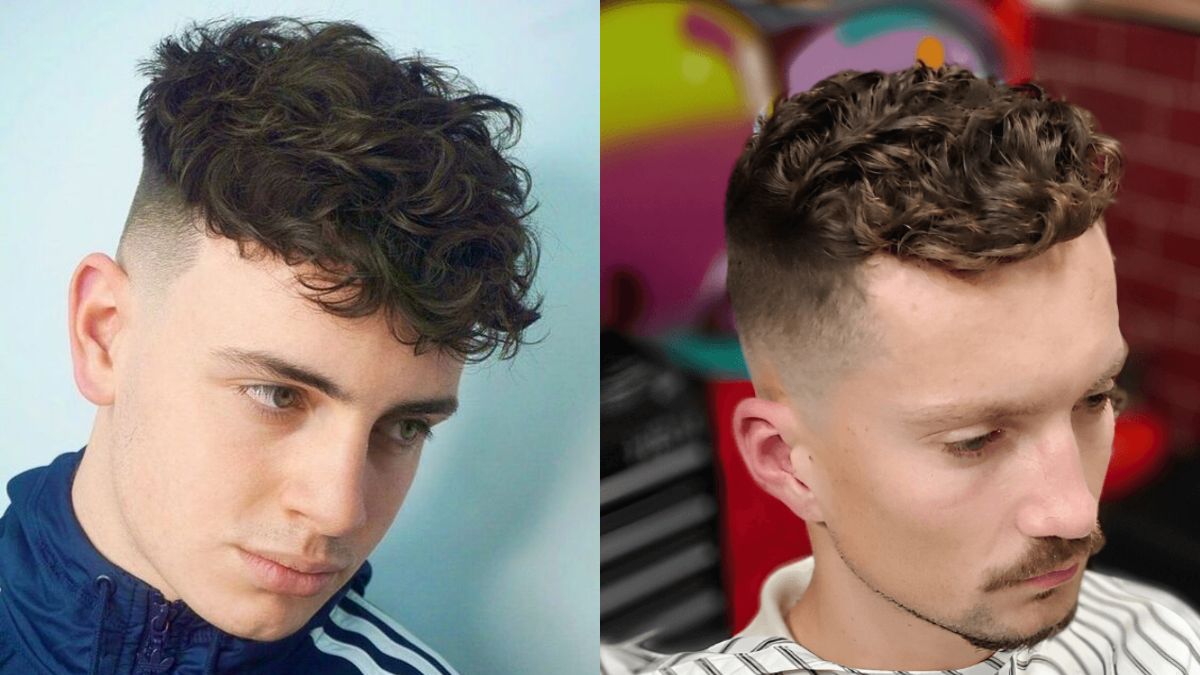 Kiểu tóc Mohican nam uốn
